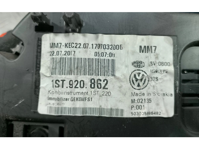 Přístrojová deska  Skoda Citigo 2018   