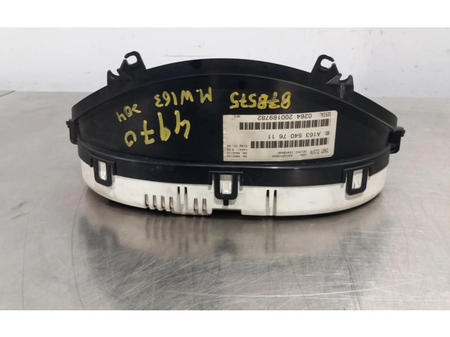Панель приборов A1635407611   Mercedes-Benz CL C215       