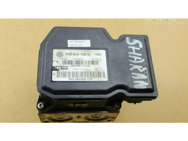 Блок АБС 7N0614109N   Volkswagen  Sharan  2011- года