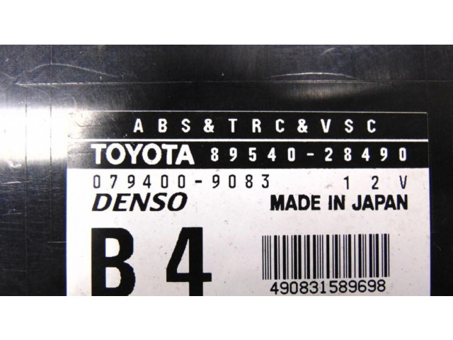 Блок управления АБС 8954028490   Toyota Previa (XR30, XR40) II