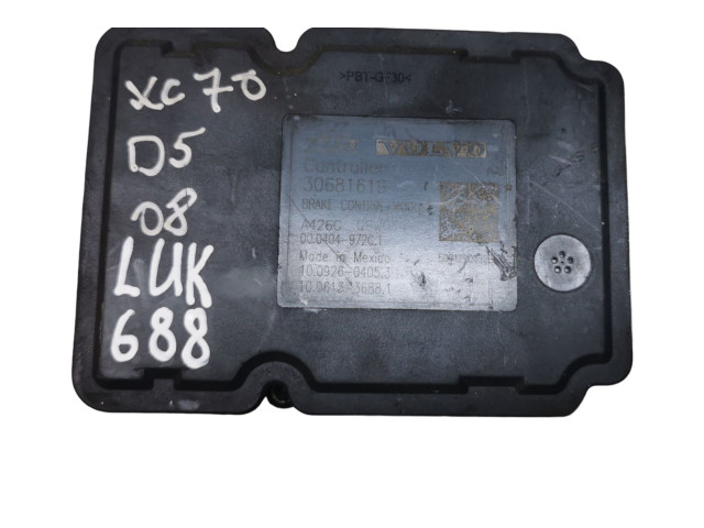 Jednotka ABS 30681619, 8G9N2C405AC   Volvo XC70 2008