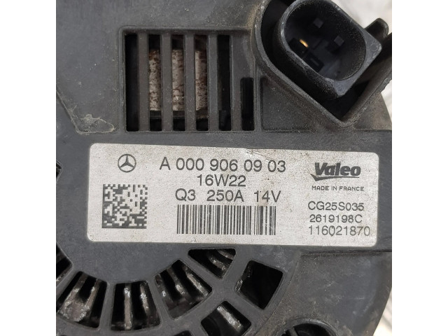 Генератор A0009060903, CG25S035   Mercedes-Benz ML W166      