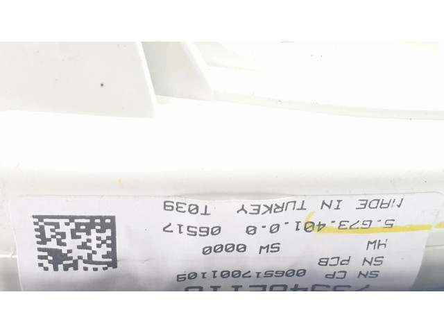Блок управления климат-контролем 735462118   Fiat Fiorino