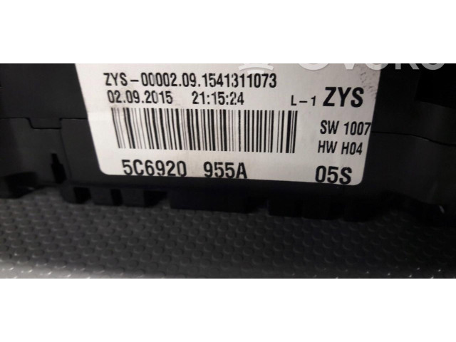 Přístrojová deska  Volkswagen Jetta USA 2021 5c6920955a  