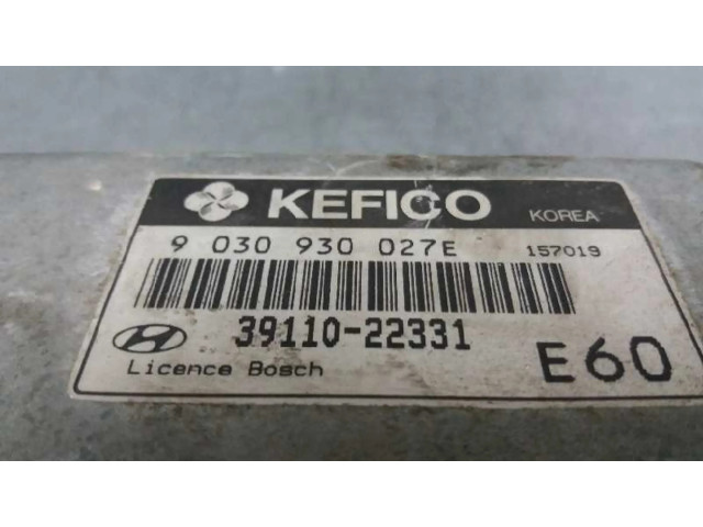 Řídící jednotka 3911022331   Hyundai Accent 1994
