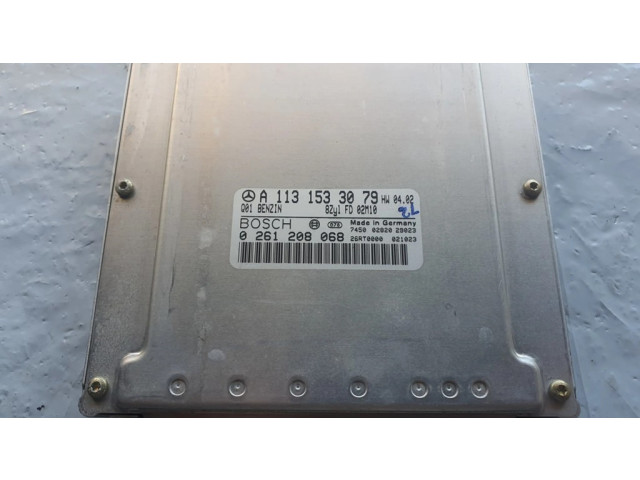Řídící jednotka A1131533079, 0261208068   Mercedes-Benz SL R230 2003