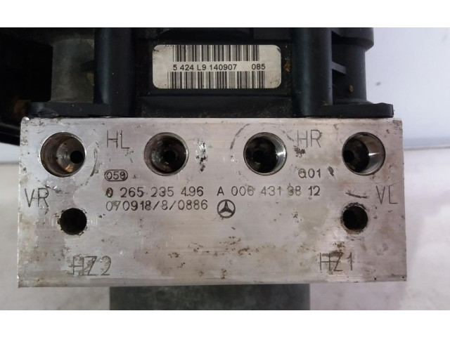Jednotka ABS 0064313812   Mercedes-Benz A W169 2007