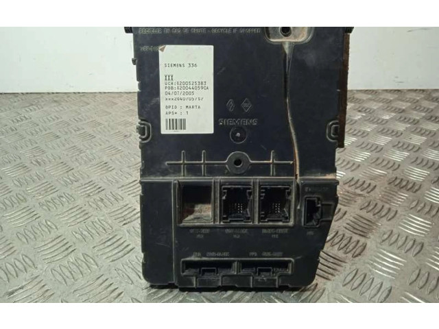 Pojistková skříňka Řídící jednotka BSM 8200525383, 8200440590A   Renault Megane II 2005