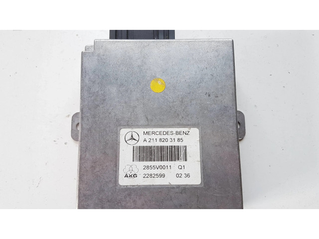 Блок управления A2118203185   Mercedes-Benz E W211