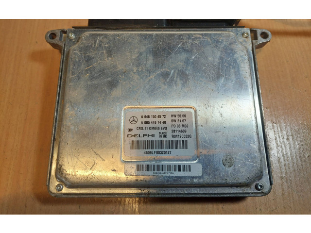 Řídící jednotka A6461504572, A0054467440   Mercedes-Benz C W204 2008