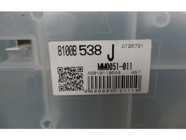 Панель приборов MM0051011, 8100B538J   Mitsubishi Colt       