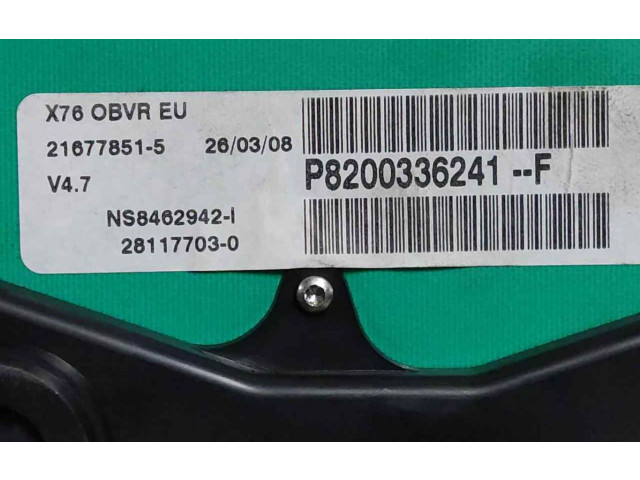 Přístrojová deska  Renault Kangoo I 2008 P8200336241  