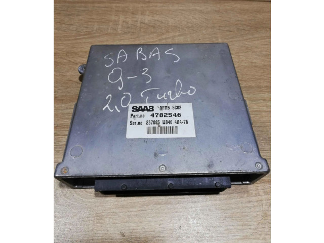 Блок управления двигателем Блок управления 4782546   Saab 9-3 Ver1