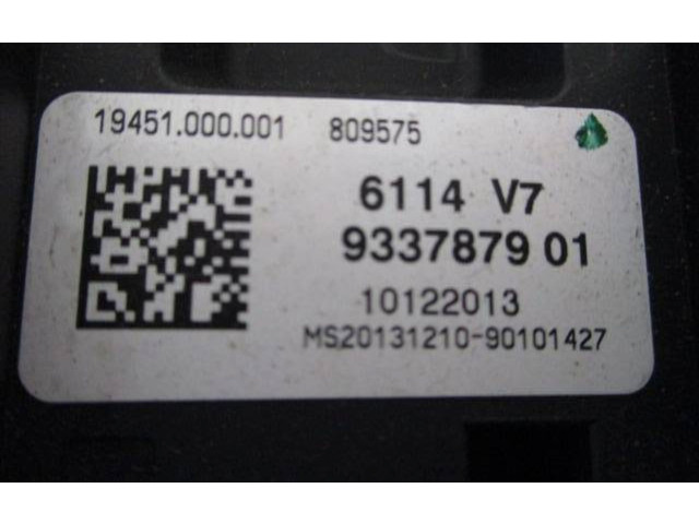   Pojistková skříňka 933787901, 6114V7   BMW 1 F20 F21 2015