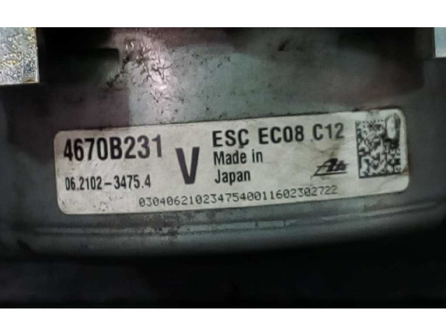 Jednotka ABS 4670B231, 28515896003   Mitsubishi Outlander 2016