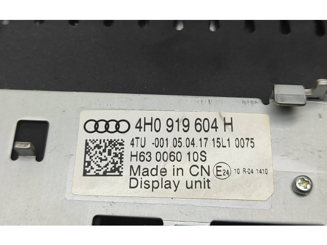 Дисплей    4H0919604H   Audi A8 S8 D4 4H
