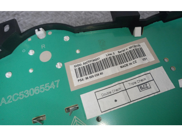 Přístrojová deska  Peugeot 207 2008 9662903880, A2C53190331  
