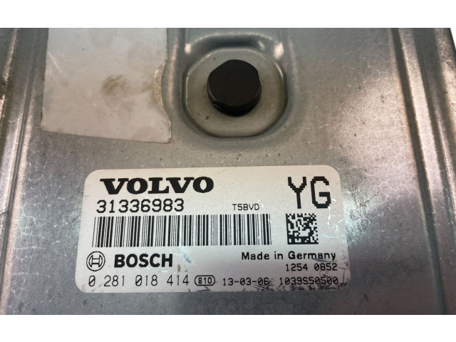 Řídící jednotka 31336983, 0281018414   Volvo XC60 2011
