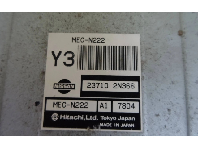 Řídící jednotka 237102N366, MECN222   Nissan Almera 1998