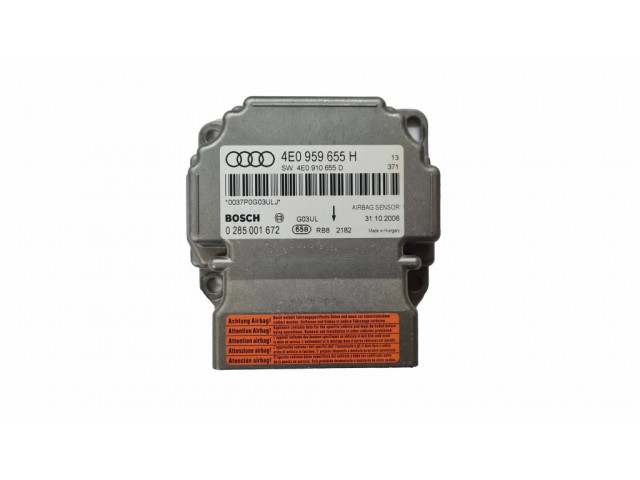 Блок подушек безопасности 4E0959655H, 4E0910655D   Audi A8 S8 D3 4E