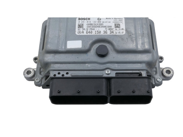 Řídící jednotka A6401503634, 0281015122   Mercedes-Benz B W245 2008
