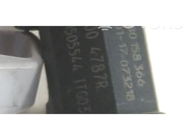 Vstřikovač 166004787R, 0280158366   Renault Captur    H4B408 