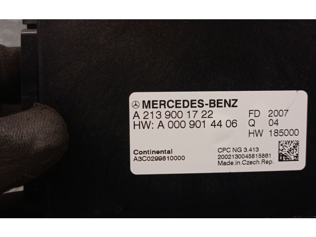 Блок управления коробкой передач A2139001722   Mercedes-Benz CLA C118 X118