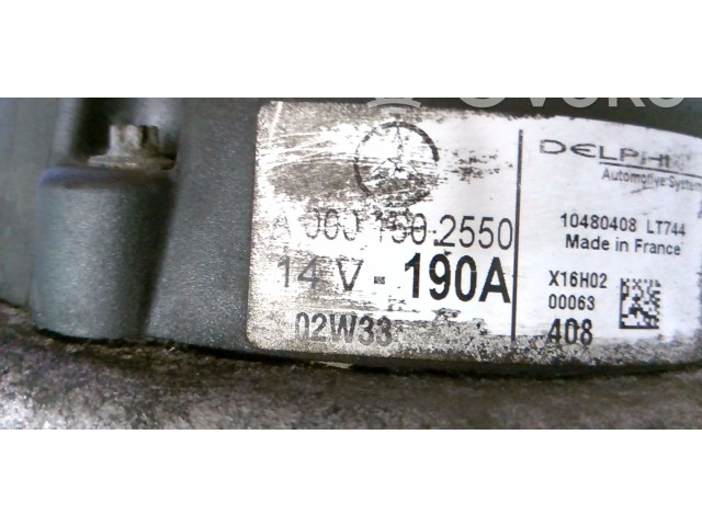 Генератор 0001502550   Mercedes-Benz C W203      