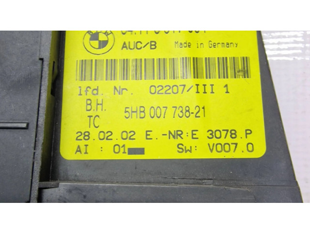 Блок управления климат-контролем 64116917004, 5HB00773821   BMW M3
