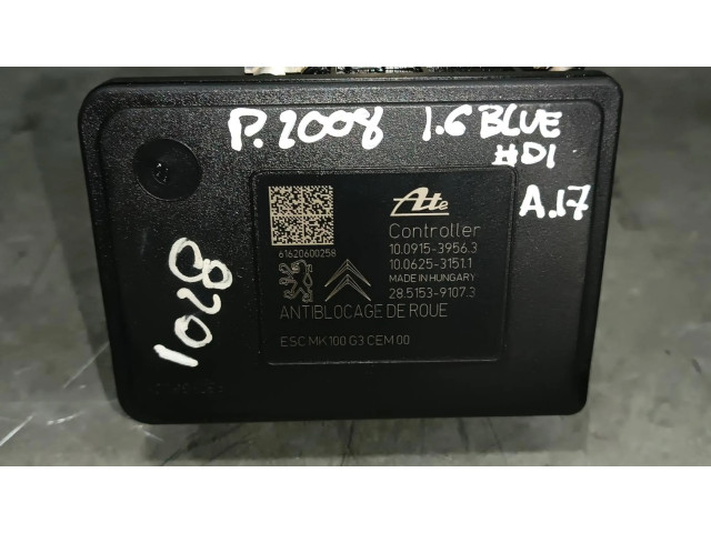 Jednotka ABS 9814482780,    Peugeot 2008 I 2017