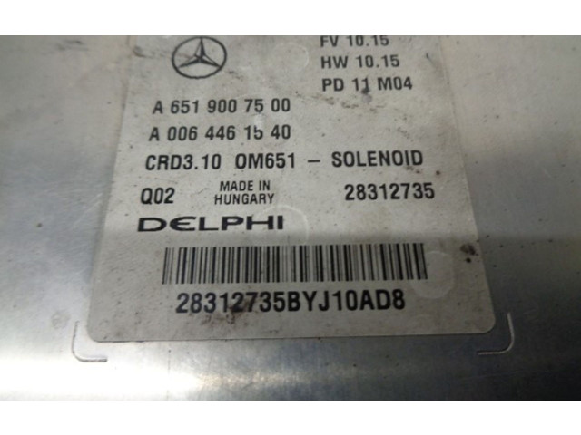 Řídící jednotka A6519007500, A0064461540   Mercedes-Benz C W204 2011