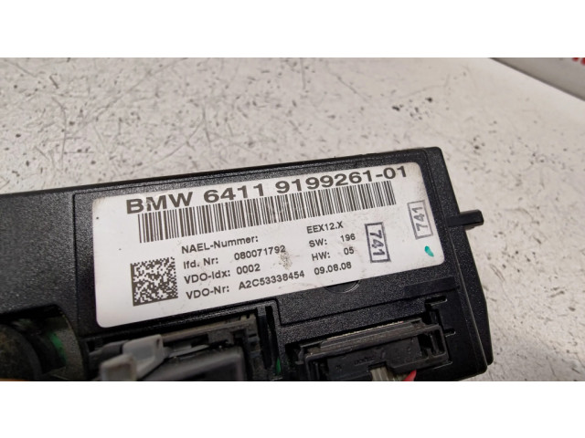 Блок управления климат-контролем 64119199261, 64119168115   BMW 3 E92 E93