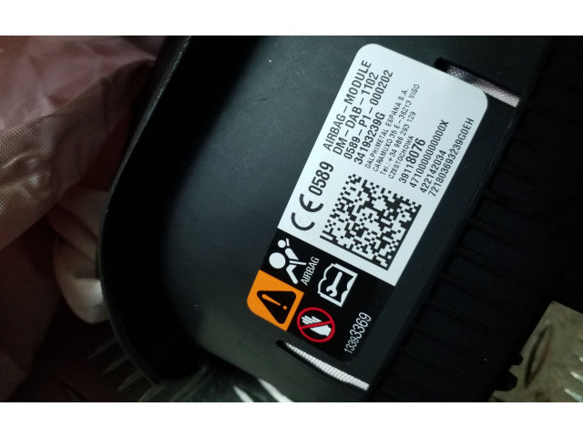 Подушка безопасности водителя 39118076   Opel Astra K