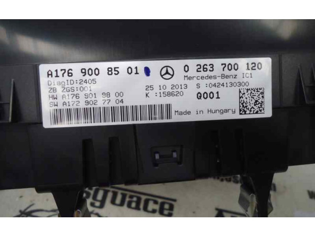 Přístrojová deska  Mercedes-Benz A W176 2013 A1769008501  