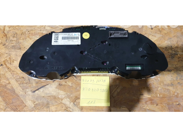 Přístrojová deska  Audi A5 8T 8F 2010 8T0920981B  