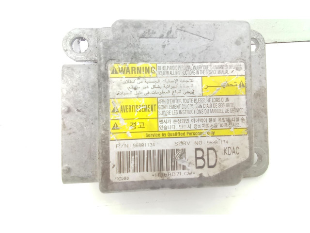 Блок подушек безопасности 96801134, 96801174   Chevrolet Matiz