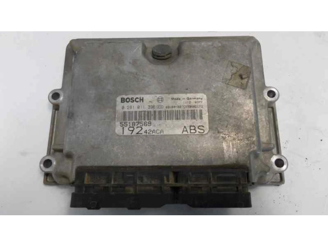 Řídící jednotka 0281011396   Fiat Stilo 2002
