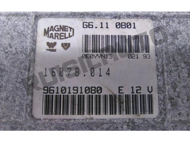 Řídící jednotka 9610191080   Peugeot 106 1993