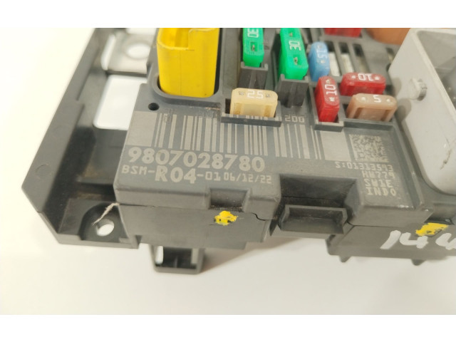 Pojistková skříňka Řídící jednotka BSM 9807028780   Fiat Scudo 2010