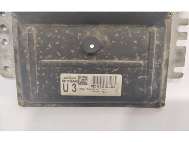 Řídící jednotka MEC32-040G33605   Nissan Micra 