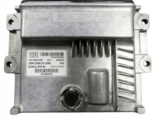 Řídící jednotka 9814826280, 28494513   Peugeot 508 2011