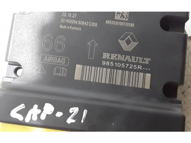 Блок подушек безопасности 985105725R   Renault Captur II