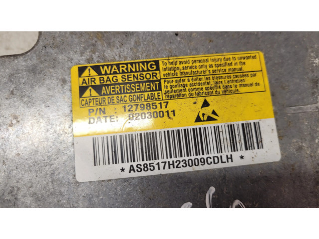 Блок подушек безопасности 12798517, 02030011   Saab 9-3 Ver1