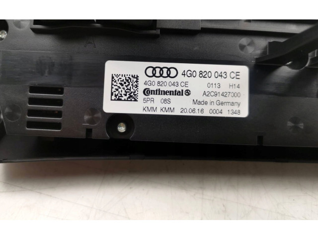 Блок управления климат-контролем nan, 520793   Audi A6 S6 C4 4A