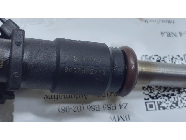 Форсунка 7531634    BMW Z4 E85 E86 для бензинового двигателя N52B30A 3