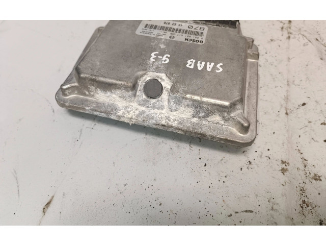 Блок управления двигателя 4662870, 0281001617   Saab 9-3 Ver1