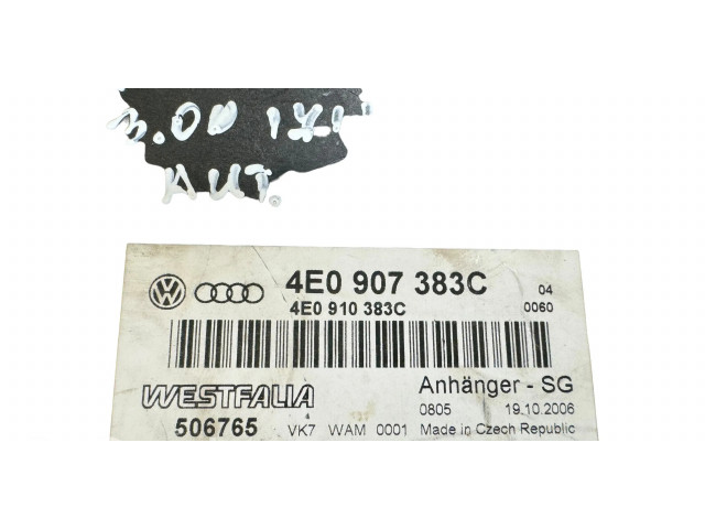 Блок управления 4E0907383C, 506765   Audi Q7 4L