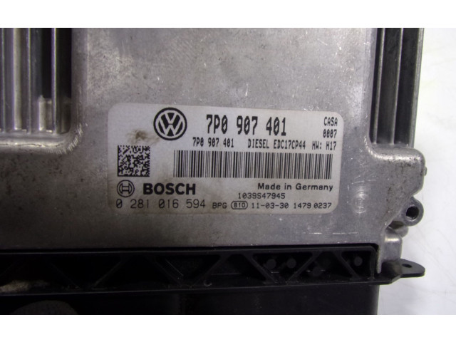 Řídící jednotka 7P09074017P0, 7P0907401   Volkswagen Touareg II 2011