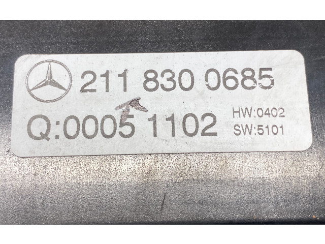 Блок управления климат-контролем 2118300685, SW5101   Mercedes-Benz E W211