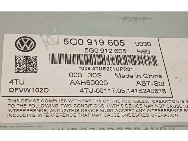 Дисплей    5G0919605   Volkswagen Golf SportWagen